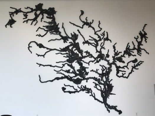The Mississippi in recycled iron.