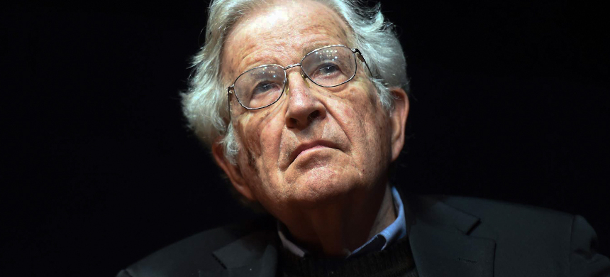 Professor Noam Chomsky. (photo: Getty)