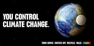 YOU CONTROL CLIMATE CHANGE