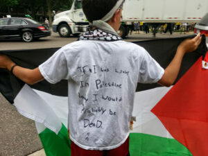 IF I WAS LIVING IN PALESTINE...