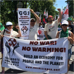 GLOBAL JUSTICE: NO WARS, NO WARMING