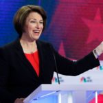 Amy Klobuchar at Dem debate, June 26, 2019. Joe Raedle/Getty Images
