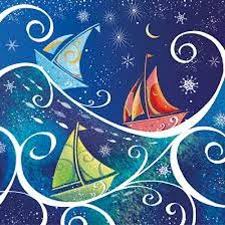 The Golden Rule, the Phoenic of Hiroshima, and the Rainbow Warrior make ripples in the water for a nuclear-free world.