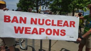 BAN NUCLEAR WEAPONS